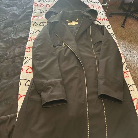 Micheal Kors hooded jacket with belt size XS - Picture 6 of 8